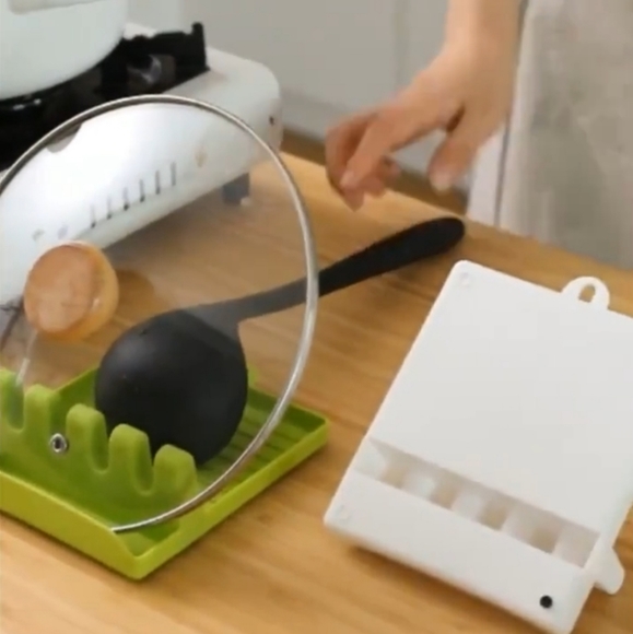 Gray Utensil & Lid Holder - New - Picture 15 of 16